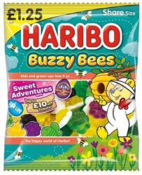 HARIBO méh alakú zselatin cukorkák gyümölcs ízekkel 140 g PM (25999)