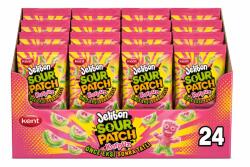 Sour Patch Kids Sour Patch savanyú rágós cukorkák görögdinnye ízzel 80 g Egész csomag 24 db (24369 (2))