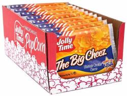 Jolly Time The Big Cheez sajt ízű pattogatott kukorica 100 g 18 darabos kiszerelésben (PM964)