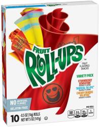 Gyümölcs Roll-Ups lágy csíkok gyümölcs ízekkel 141 g (1206)