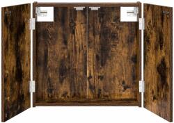 vidaXL Кабинет за дартборд Опушен дъб 56 x 12 x 53, 5 см (8006664)