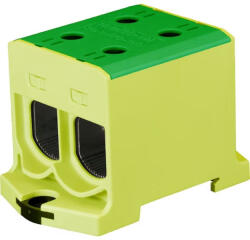 FTG Clemă pentru cablu principal 2x150/2x150 mm2 (25-150 mm2) verde/galben AL/CU dublă FTG KVIAC12150YG (KVIAC12150YG)