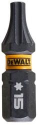 DEWALT 5 BITI DE TORSIUNE 25MM T15 HardWork ToolsRange (DT7380T-QZ) Surubelnita