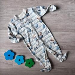 Le Bebe Overál Le Bebe mintás macis csíkos lufi 80