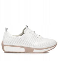 Filippo Női félcipő Filippo DP6740/26 Wh fehér lyukacsos bőr (Filippo DP6740/26 WH)