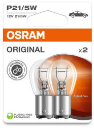OSRAM Set 2 becuri auto Osram Original P21/5W 5W 12V 7528-2BL (AC6903)