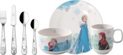 Villeroy & Boch Set de veselă pentru copii cu tacâmuri Disney Frozen, 7 piese (14-8680-8435) Set pentru masa bebelusi