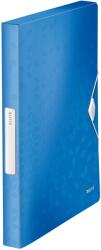 Leitz Mapa Jumbo LEITZ Wow, PP, 30mm - albastru metalizat albastru A4 30 mm Mapa plastic cu elastic Cu elastic (L-46290036)
