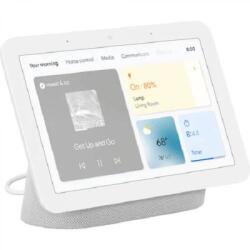 Google Boxa inteligenta Google Nest Hub (2nd Gen), 7 touchscreen, Wi-Fi, Bluetooth, 3 Microfoane, Alb (GO-019357502361)