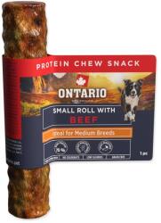 ONTARIO Deliciu Ontario Protein rulou mică de mestecat cu vită 1buc 12, 7cm (214-858993)