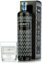 Bobby's gin ajándékcsomag 1 pohárral DRS (0, 7L / 42%) - goodspirit