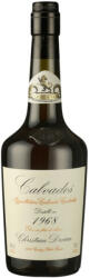  Calvados Christian Drouin 1968 fadobozban (0, 7 l, 40%) - goodspirit