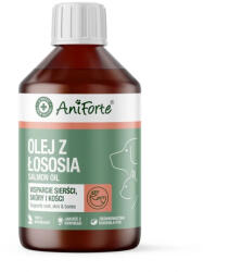 AniForte Ulei de somon - suplimente pentru câini și pisici, 250 ml