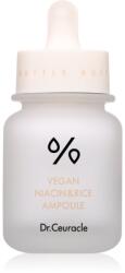 Dr. Ceuracle Vegan Niacin & Rice Ampoule ser cu efect iluminator pentru uniformizarea nuantei tenului 30 ml