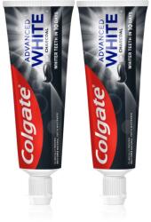 Colgate Advanced White Charcoal fogfehérítő fogkrém faszénnel 2x75 ml