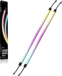Corsair Benzi LED pentru Carcasa PC Corsair Strip CL-9011138-WW / LS430 Aurora RGB XL 2 Bucati Negru (CL-9011138-WW)