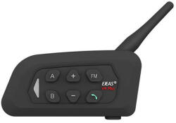 EJEAS V4 Plus motorkerékpár-interkom, maximum 4 résztvevő számára (V4-Plus) - kontaktor