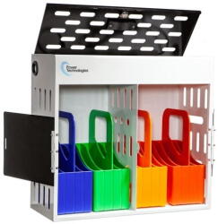 Power Technologies Statie de incarcare Power Technologies AC-GO-16, pentru 16 device-uri, dimensiune maxima suportata 14 inch, metal (GO-B16L-E)