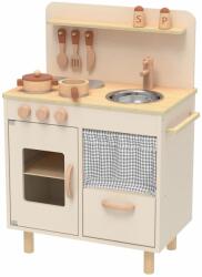 Tooky Toy Детска дървена кухня Tooky Toy - Винтидж модел, TJ548 (112532) - ozone