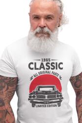 D&B Férfi/Unisex Póló ST00045 Classic Car Fehér-Méret 2XL