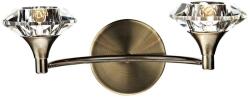 där lighting group Där Lighting LUT0975 - Lampă de perete LUTHER 2xG9/40W/230V alamă (EN0761)