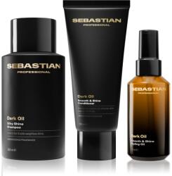 Sebastian Professional Dark Oil Set szett a fénylő és selymes hajért