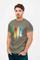 D&B Férfi/Unisex Póló AN00002 TheLastAirbender Katonai zöld-Méret S (AN00002TheLastAirbenderMilitaryS)