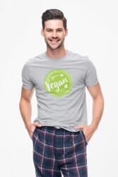 D&B Férfi/Unisex Póló ST00155 Vegan Szürke-Méret 2XL (ST00155VeganGray2XL)