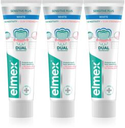 Elmex Sensitivity + Gum Strenght Whitening fogkrém érzékeny fogakra 3x75 ml