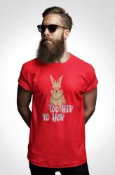 D&B Férfi/Unisex Póló ST00145 Too Hip To Hop Piros-Méret L (ST00145TooHipToHopRedL)
