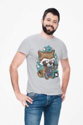 D&B Férfi/Unisex Póló PC00094 Rocket Szürke-Méret XL (PC00094RocketGrayXL)