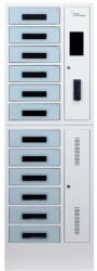 Power Technologies Statie de incarcare Power Technologies SC-Locker-12, pentru 12 device-uri, dimensiune maxima suportata 14 inch, metal (LKR-SC-B12R-E)