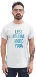 D&B Férfi/Unisex Póló ST00190 Yoga Fehér-Méret 2XL (ST00190YogaWhite2XL)