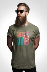 D&B Férfi/Unisex Póló ST00151 Jazz Katonai zöld-Méret S (ST00151JazzMilitaryGreenS)