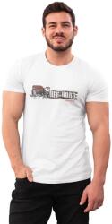 D&B Férfi/Unisex Póló ST00217 Off Road Fehér-Méret S (ST00217OffRoadWhiteS)