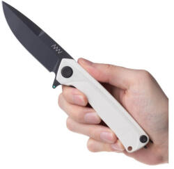 ANV Z100BB-DLC black, G10 White zsebkés fehér