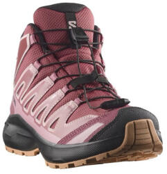 Salomon Xa Pro Mid Wp J Nocturne-Dusky Orchid-Black gyerek cipő Cipőméret (EU): 34 / piros