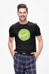 D&B Férfi/Unisex Póló ST00155 Vegan Fekete-Méret S (ST00155VeganBlackS)