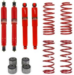 Pedders Kit suspensie cu amortizoare Foam Cell pentru Nissan Patrol Y61 LWB (1997-2010) lift 50 mm, Pedders