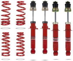 Pedders Kit suspensie lift 35mm Mitsubishi Pajero / Shogun (fără 3.2 Di) amortizoare Sportsryder și Foam Cell Pedders