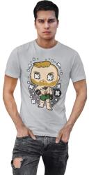 D&B Férfi/Unisex Póló PC00070 McGregor Szürke-Méret L (PC00070McGregorGrayL)
