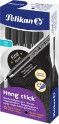 Pelikan Pix Stick Hang K86H, unica folosinta, capac + mina neagra, 12 buc, Pelikan 400206997
