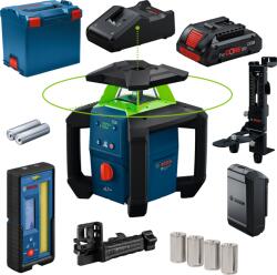 Bosch GRL 18V-4-34 CVG Nivelă laser rotativă cu laser verde orizontal/vertical (400 m) + L-Boxx (0601061H02)