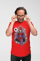 D&B Férfi/Unisex Póló PC00065 Magneto Piros-Méret M (PC00065MagnetoRedM)