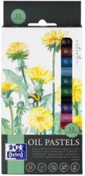 Oxford Creioane cerate Oil Pastels, set 12 culori, colectia Oxford Artistic 400184262