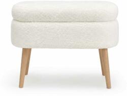  Atelier Del Sofa Pouffe White Mini Oslo - White