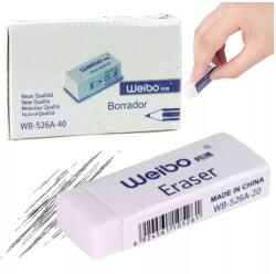  Fehér iskolai irodai radír WB-526A -40 3, 5 cm (6924561105285)