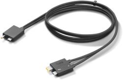 Lenovo 4X91K16970 Thunderbolt kábel 0, 7 m 40 Gbit/s Fekete