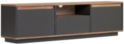 ASIR GROUP ТВ шкаф KREDE 160 x 30 см антрацит/бор (AS3418)