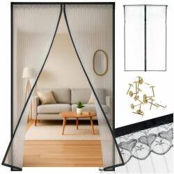 Kik Plasa de tantari magnetica pentru usa, dimensiune 100 x 210 cm (KX6127_1)